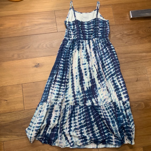Cat & Jack Tie Dye Dress with Stripes Size XL (14/16) - Picture 5 of 7